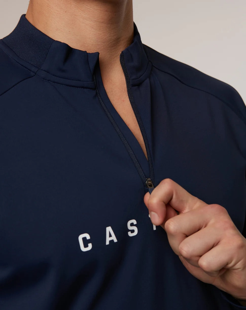 Castore Golf Vita 1/4 Zip Mid Layer - Peacoat Navy