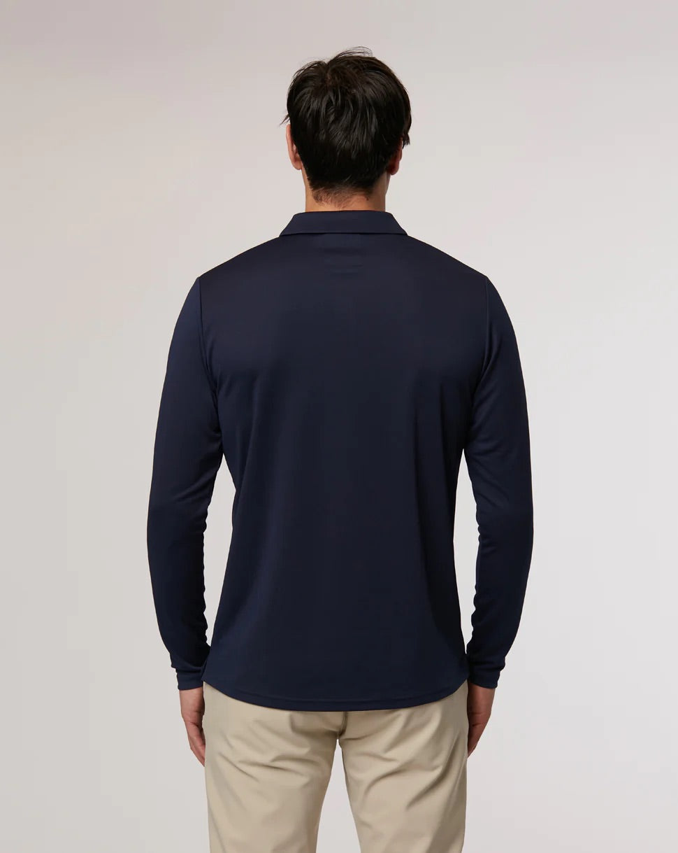 Castore Tota Performance Long Sleeve Polo Shirt