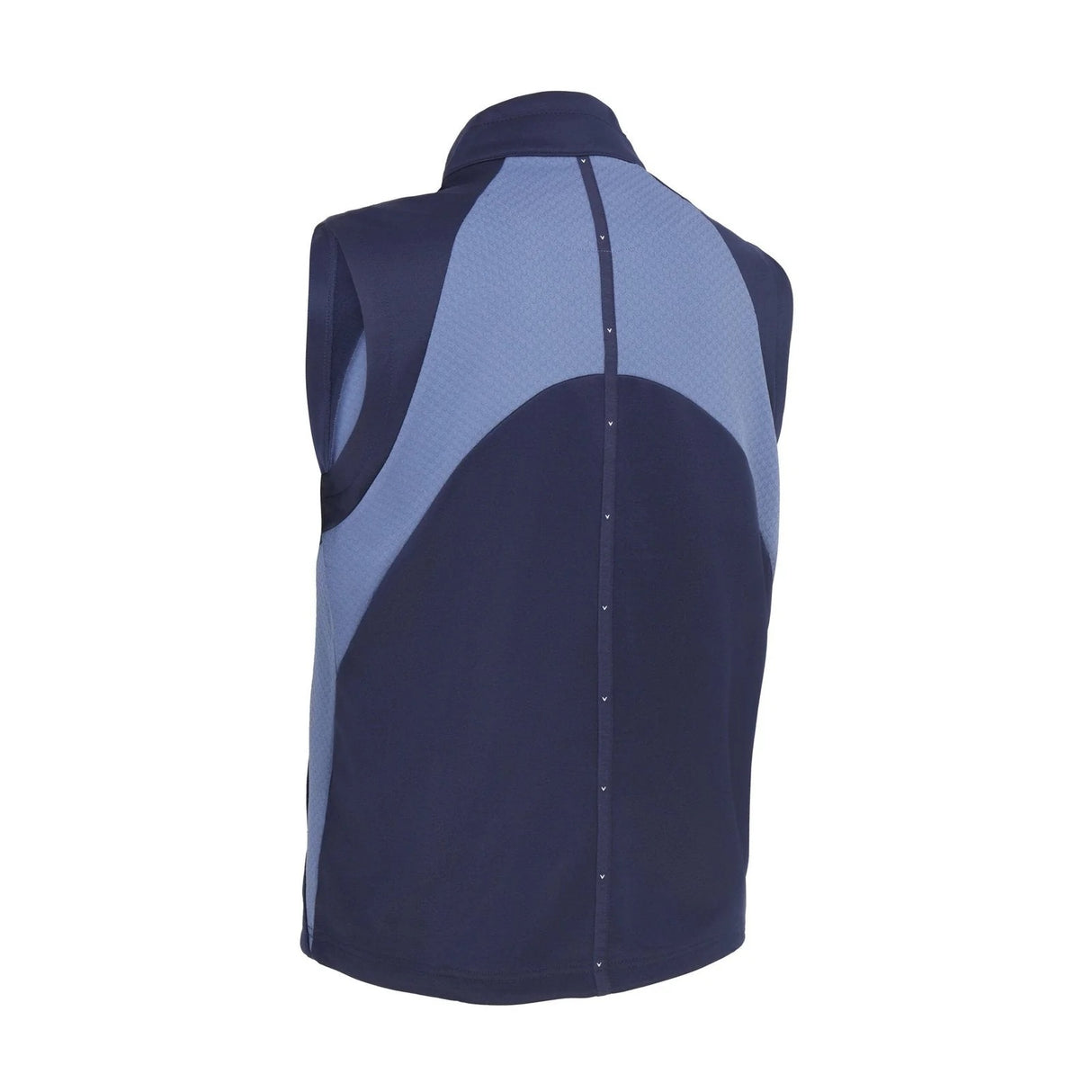 Callaway Golf Chev Textured High Guage Vest Full Zip - Navy