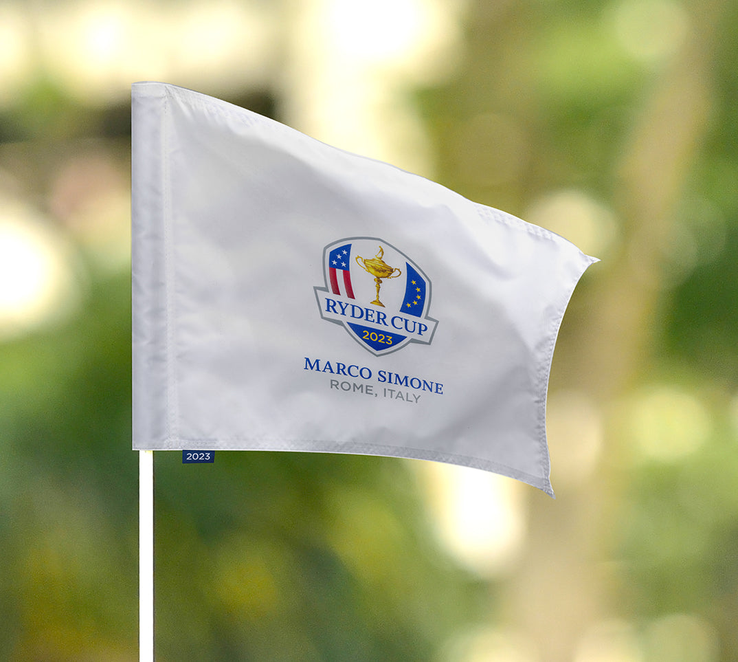 Ryder Cup Pin Flag - 2023 Marco Simone Rome Italy