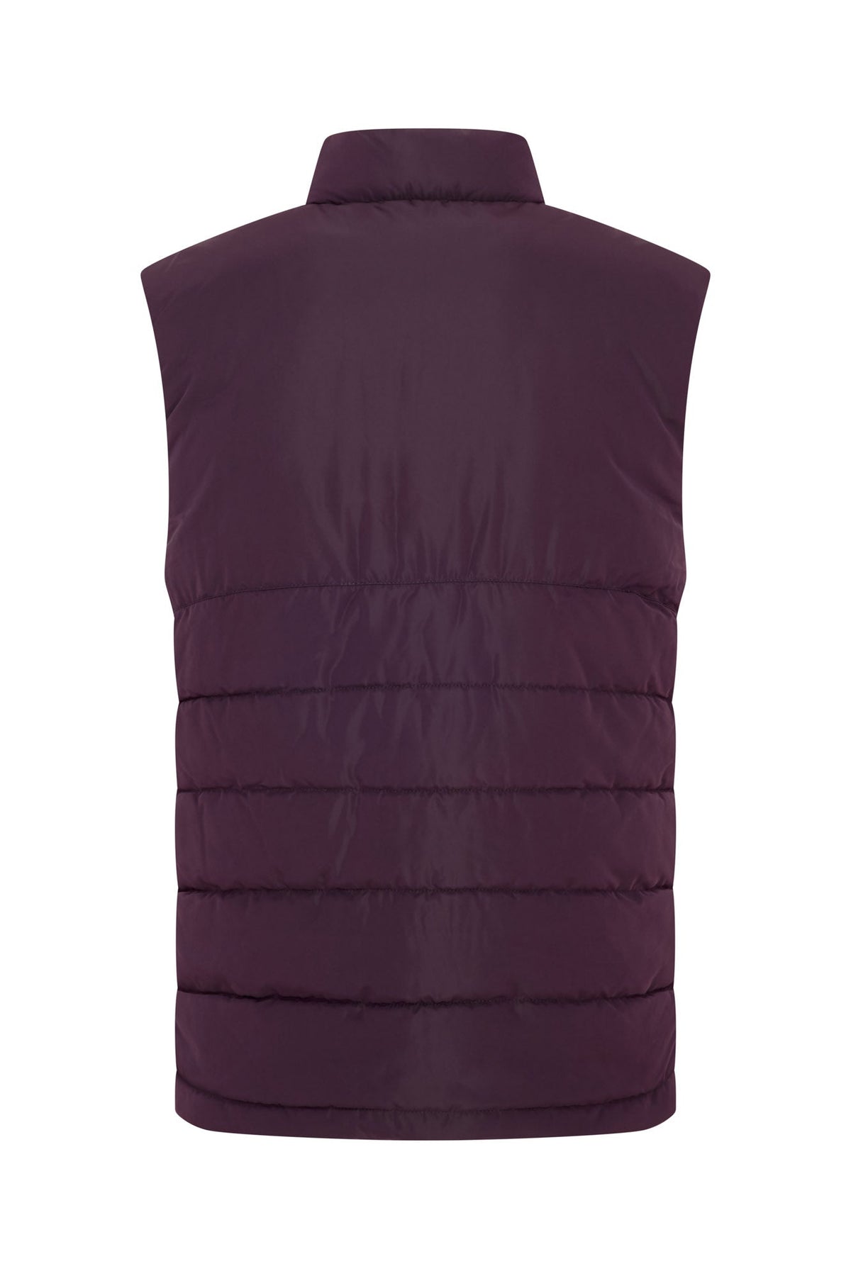 Reflo Flint Reversible Golf Gilet - Maroon / Rock Grey