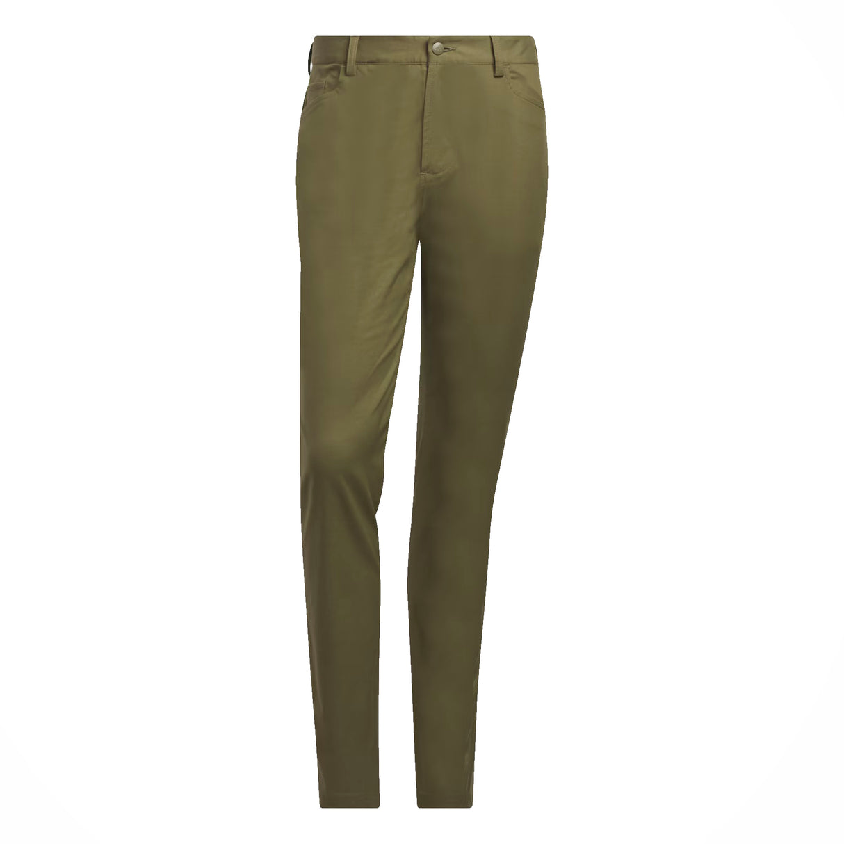 Adidas Golf Go-To 5 Pocket Tapered Golf Trousers - Olive Strata