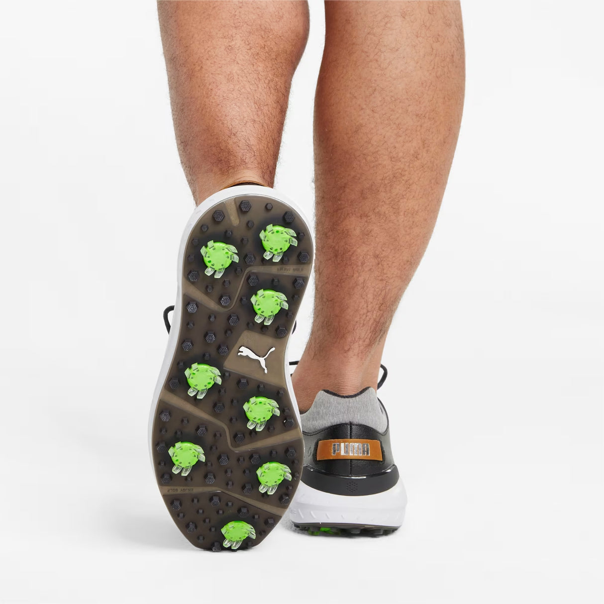 Puma Ignite Articulate Leather Golf Shoes - Puma Black