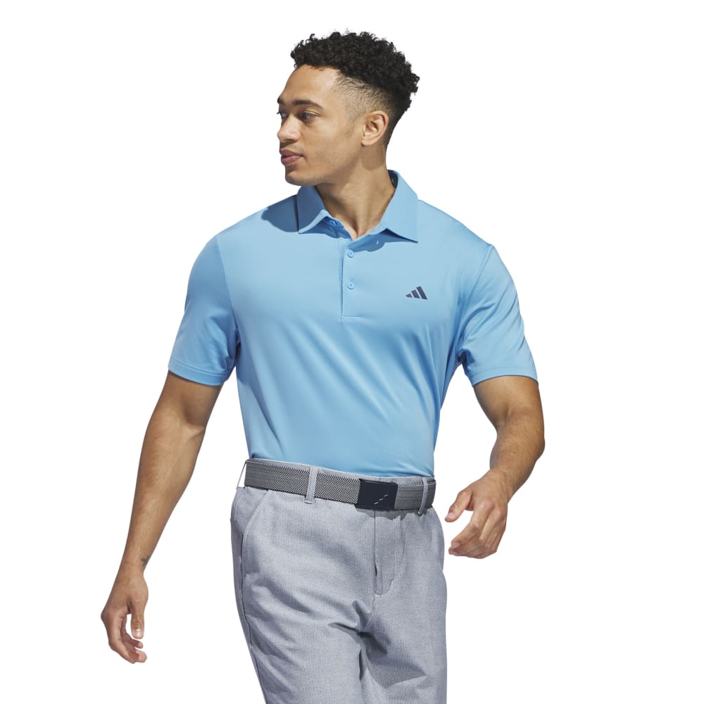 Adidas Ultimate 365 Solid Golf Polo Shirt - Semi Blue Burst