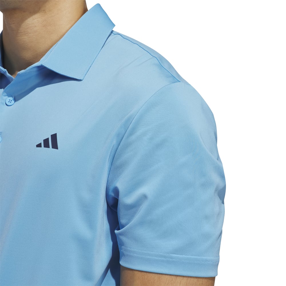 Adidas Ultimate 365 Solid Golf Polo Shirt - Semi Blue Burst