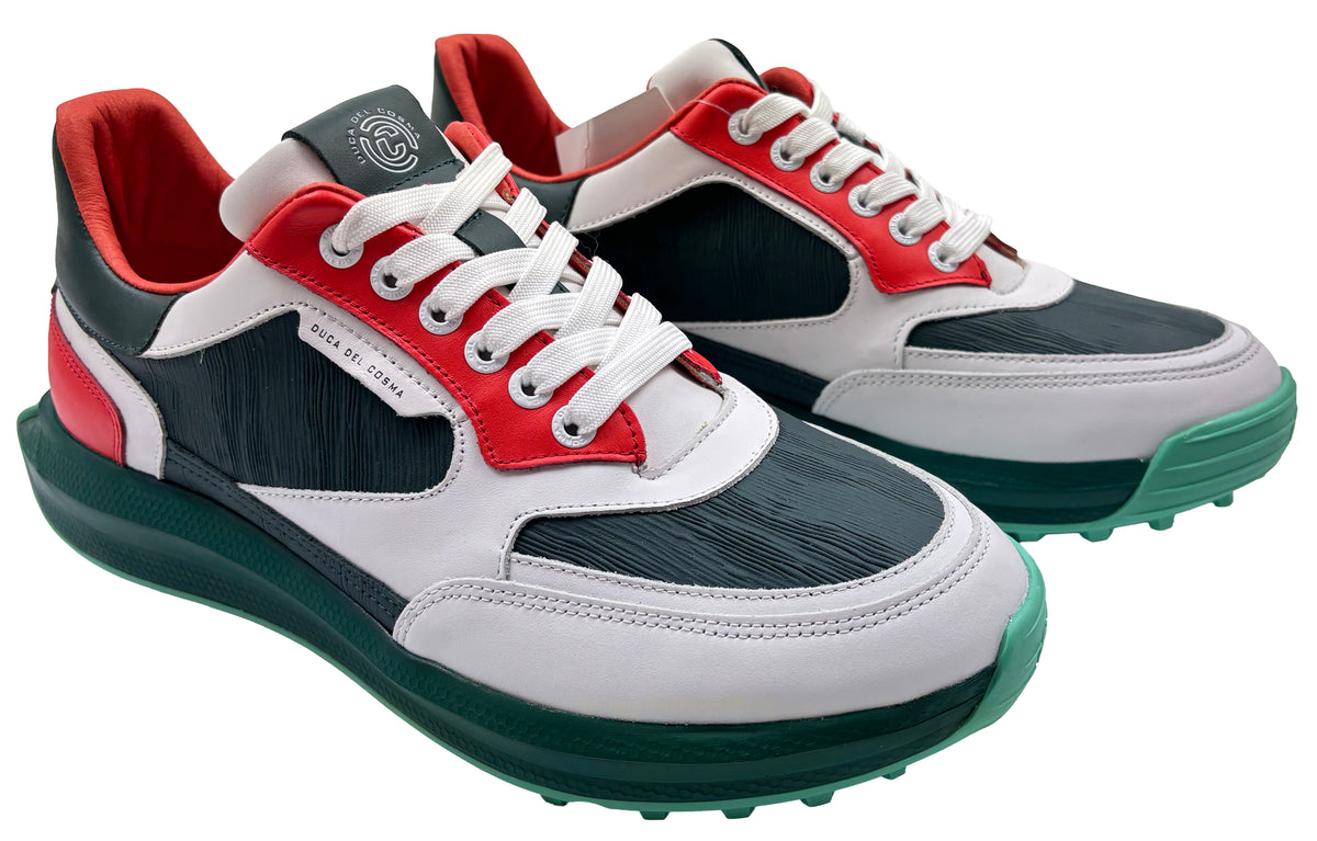 Duca Del Cosma Davanti Spikeless Golf Shoes - SAMPLE - Shaded Spruce