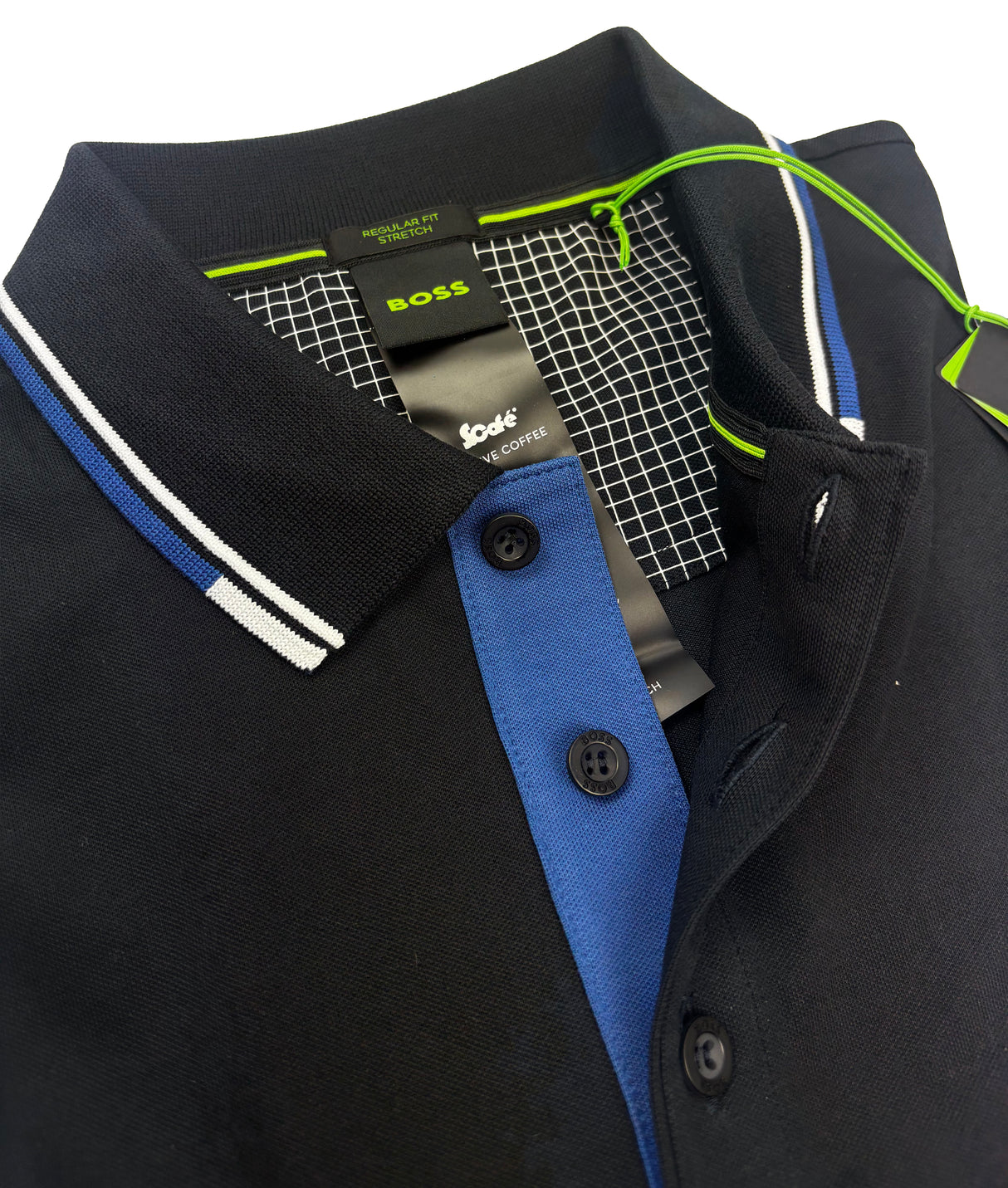 BOSS Paddy Pro Performance Golf Polo Shirt - Dark Navy