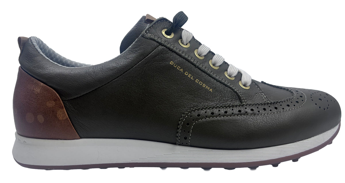 Duca Del Cosma Camelot Spikeless Golf Shoes - SAMPLE - Olive