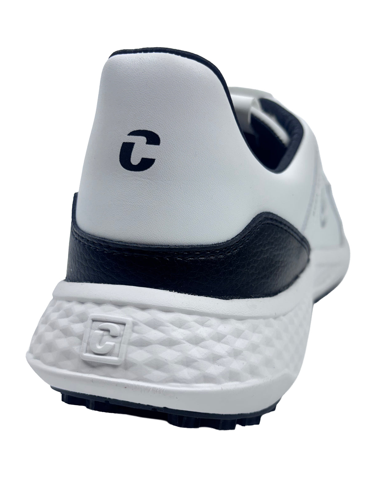 Duca Del Cosma Novara Spikeless Golf Shoes - SAMPLE - White / Black / Black