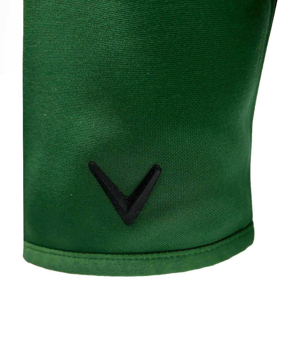 Callaway Golf Abstract Camo Printed Full Zip Mixed Media Jacket