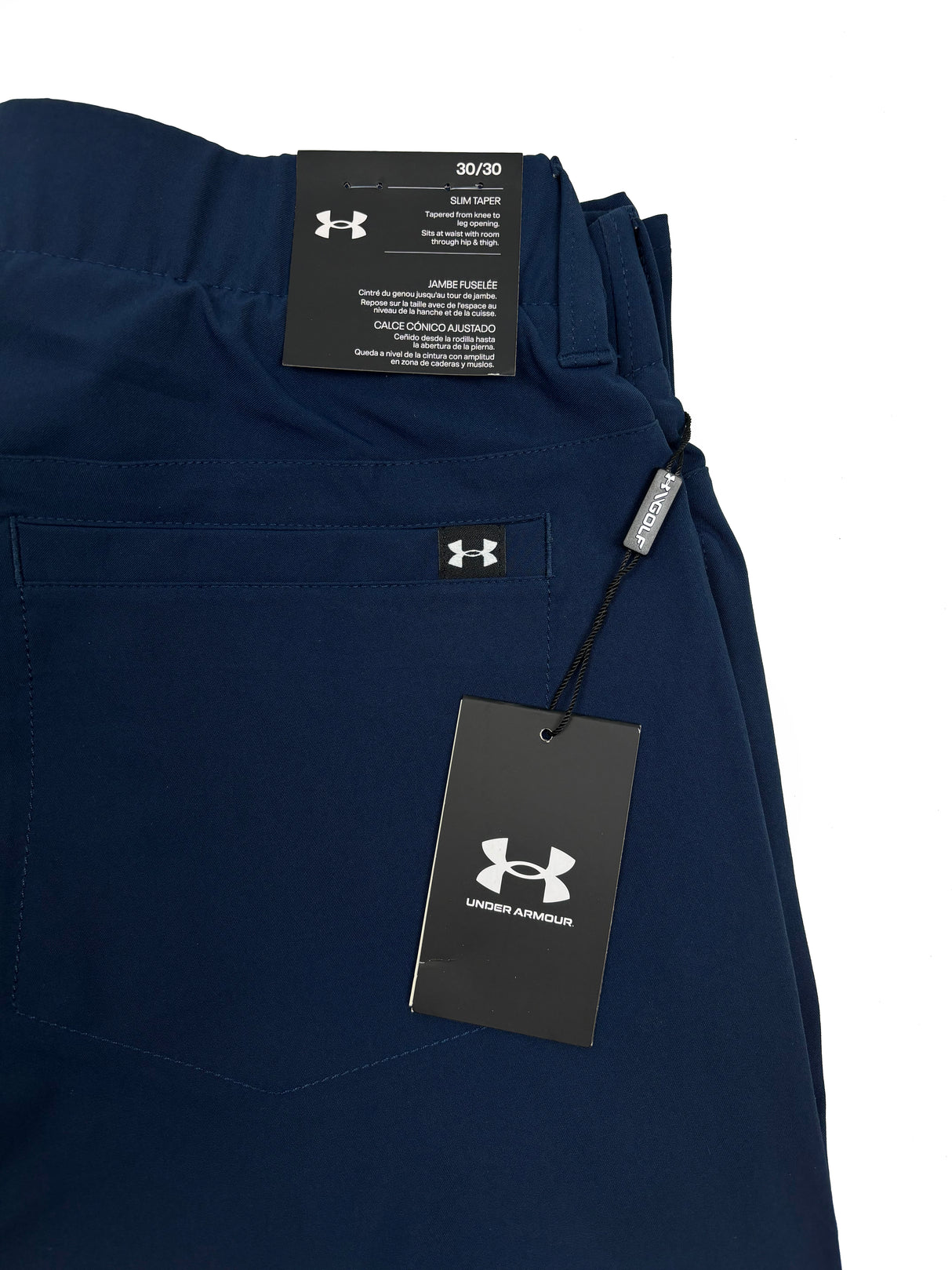 Under Armour Drive 5 Pocket Golf Trouser - Slim Taper Fit - Navy