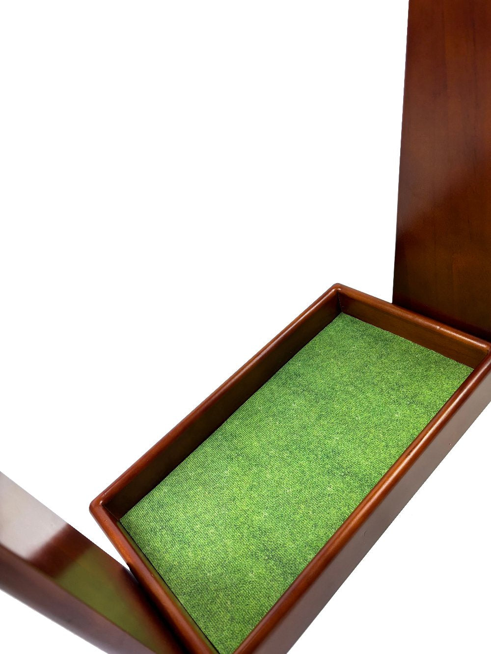 Perfect Practice Golf Luxury Wooden Putter Stand - Holds 6 Putters