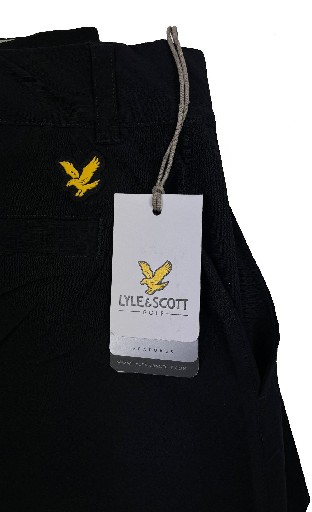 Lyle & Scott Golf Tech Stretch Golf Trousers -Jet Black