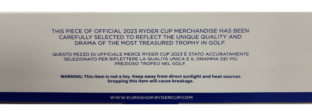 Ryder Cup Pin Flag - 2023 Marco Simone Rome Italy