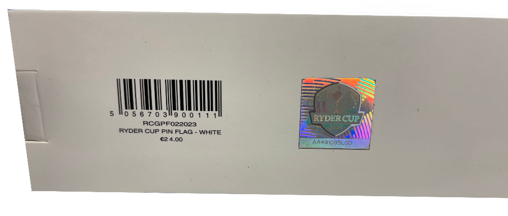 Ryder Cup Pin Flag - 2023 Marco Simone Rome Italy