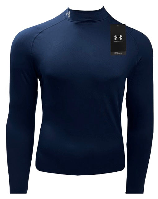 Under Armour Golf CGI Mock Neck Base Layer - Navy
