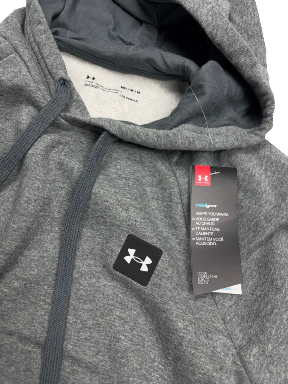 Under Armour Golf Rival Fleece Hoodie - Grey