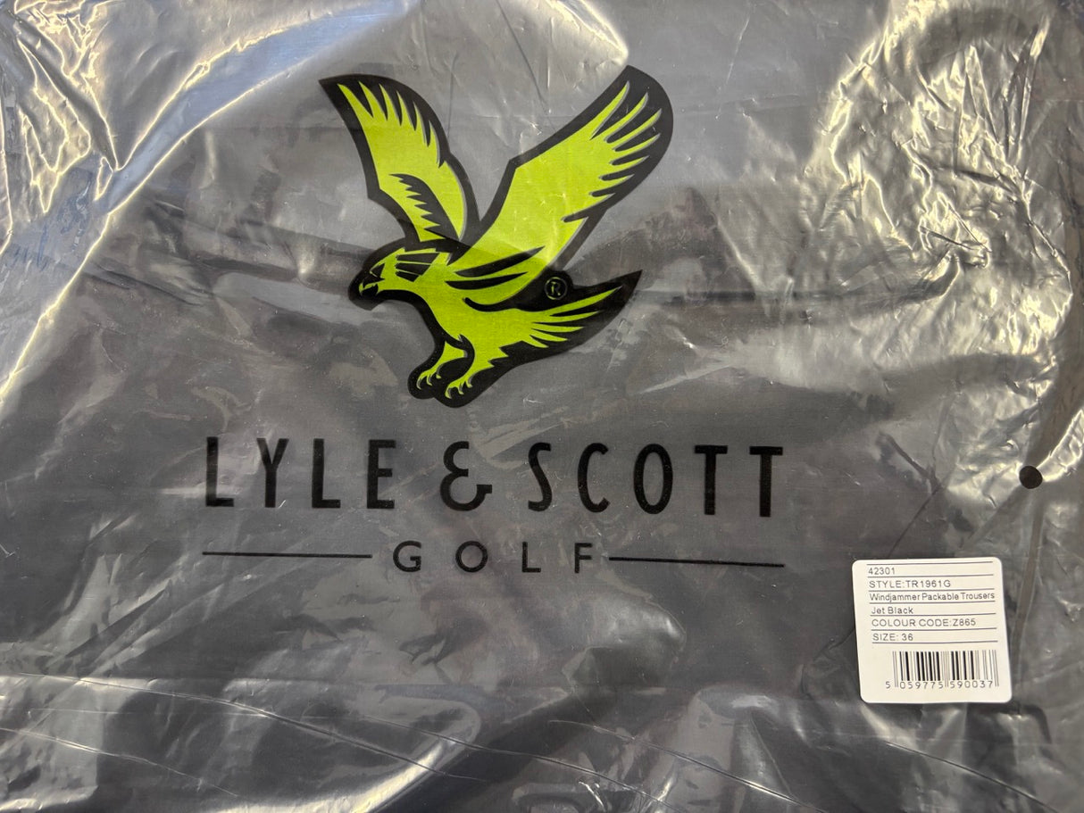 Lyle & Scott Golf Windjammer Packable Trousers