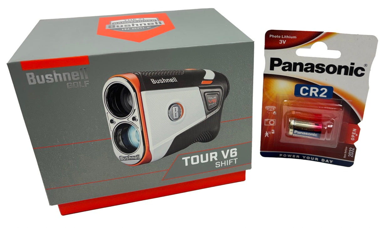 2025 Bushnell Golf Tour V6 Shift Laser Rangefinder + FREE SPARE BATTERY