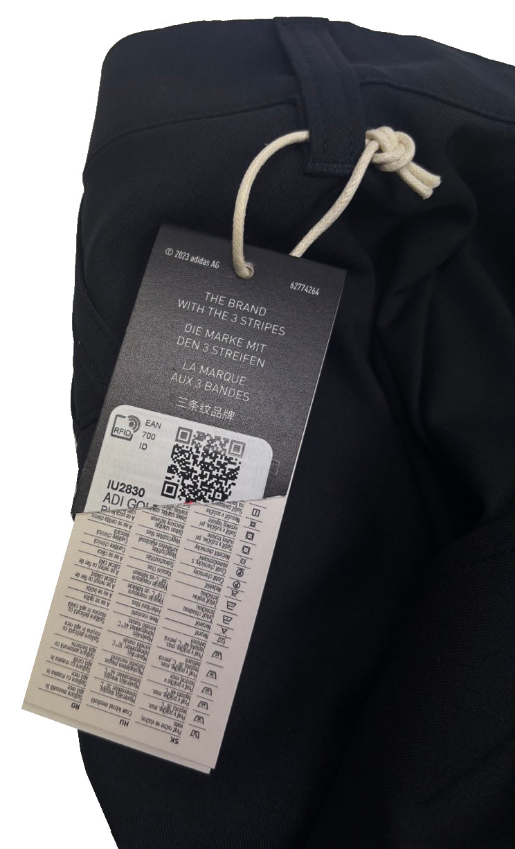 Adidas Adi Advantage Tonal 3 Stripe Golf Shorts - Black