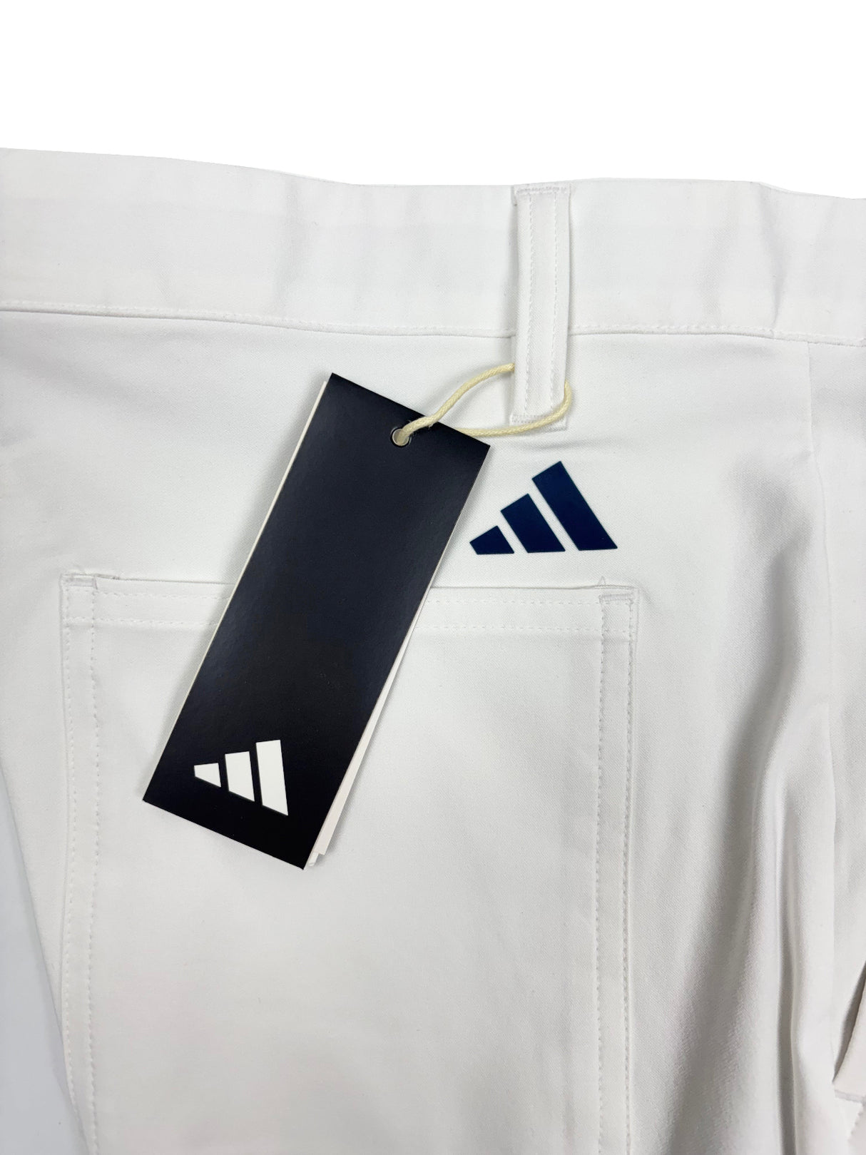 Adidas Utility Golf Shorts - 9" Inseam - White