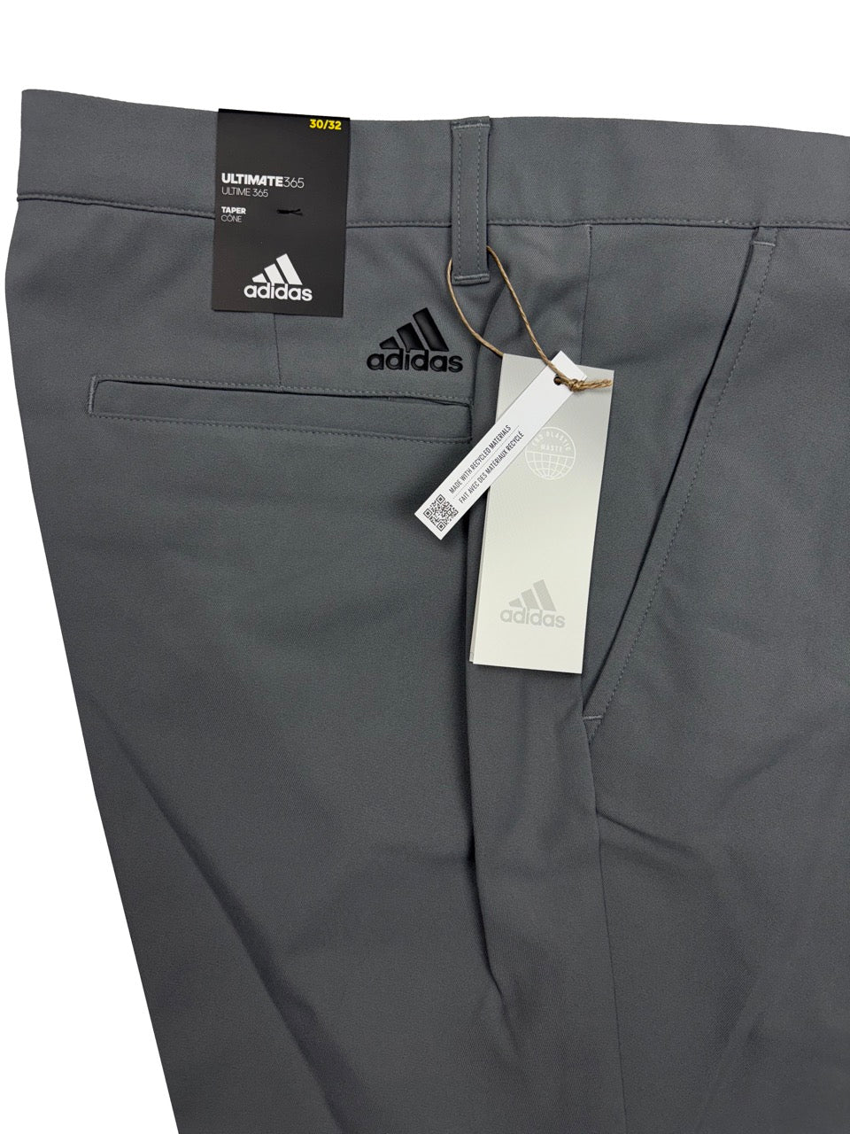 Adidas Golf Ultimate 365 Tapered Golf Trousers - Grey Three