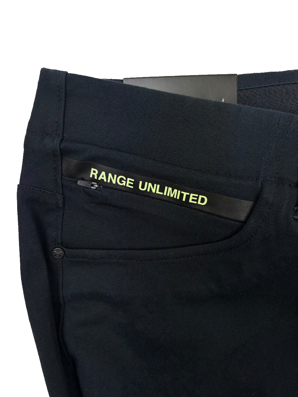 Under Armour Range Unlimited Tapered Premium Golf Trousers - Black