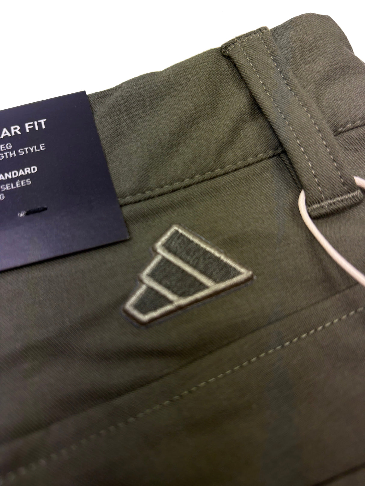 Adidas Golf Go-To 5 Pocket Tapered Golf Trousers - Olive Strata