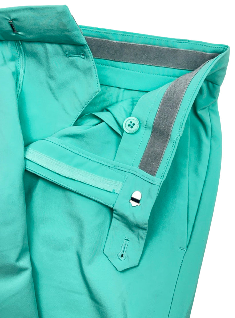 Oscar Jacobson Davenport Performance Golf Shorts - Light Aqua