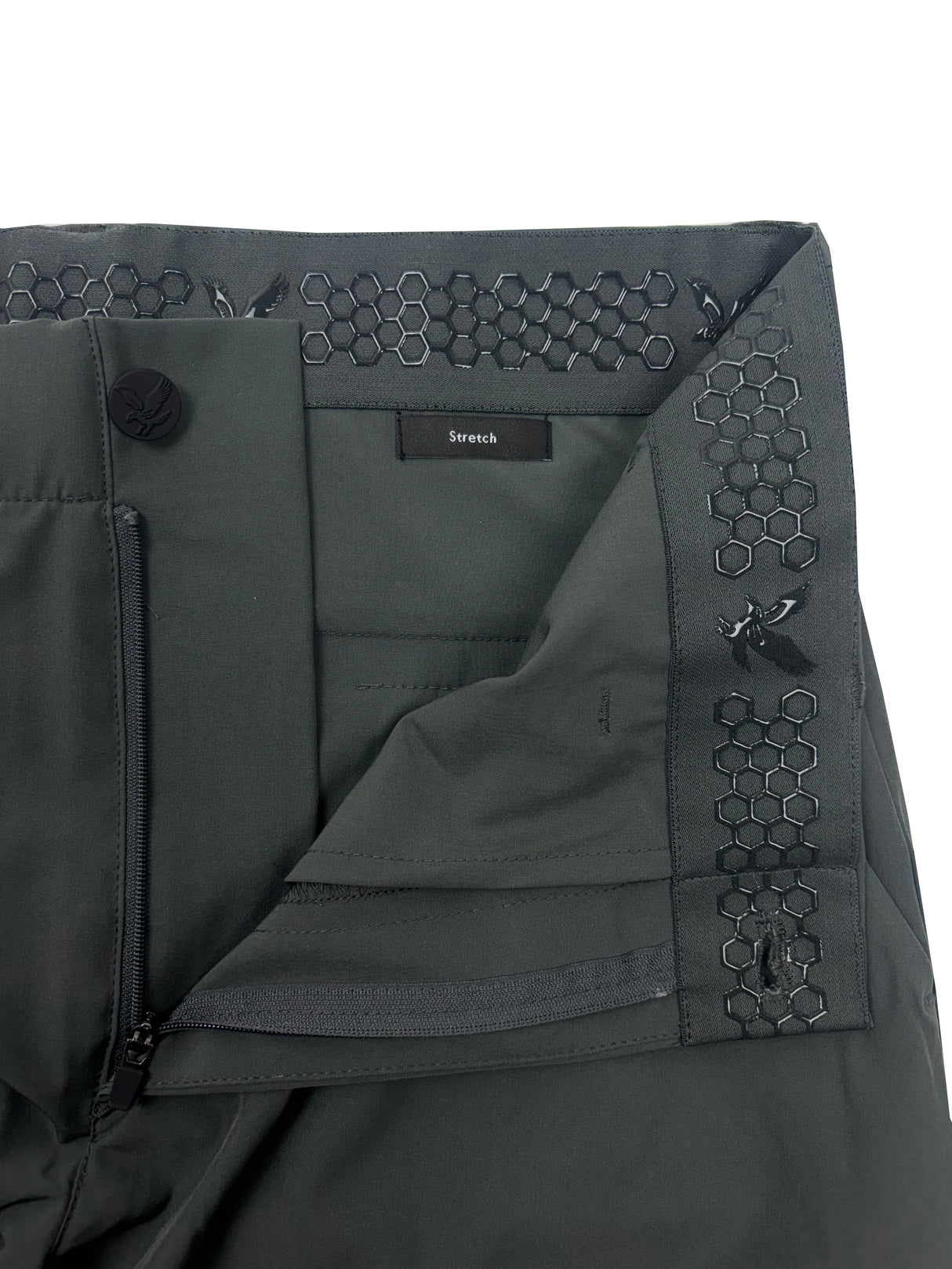 Lyle & Scott 5 Pocket Premium Tech Golf Shorts - Granite Grey