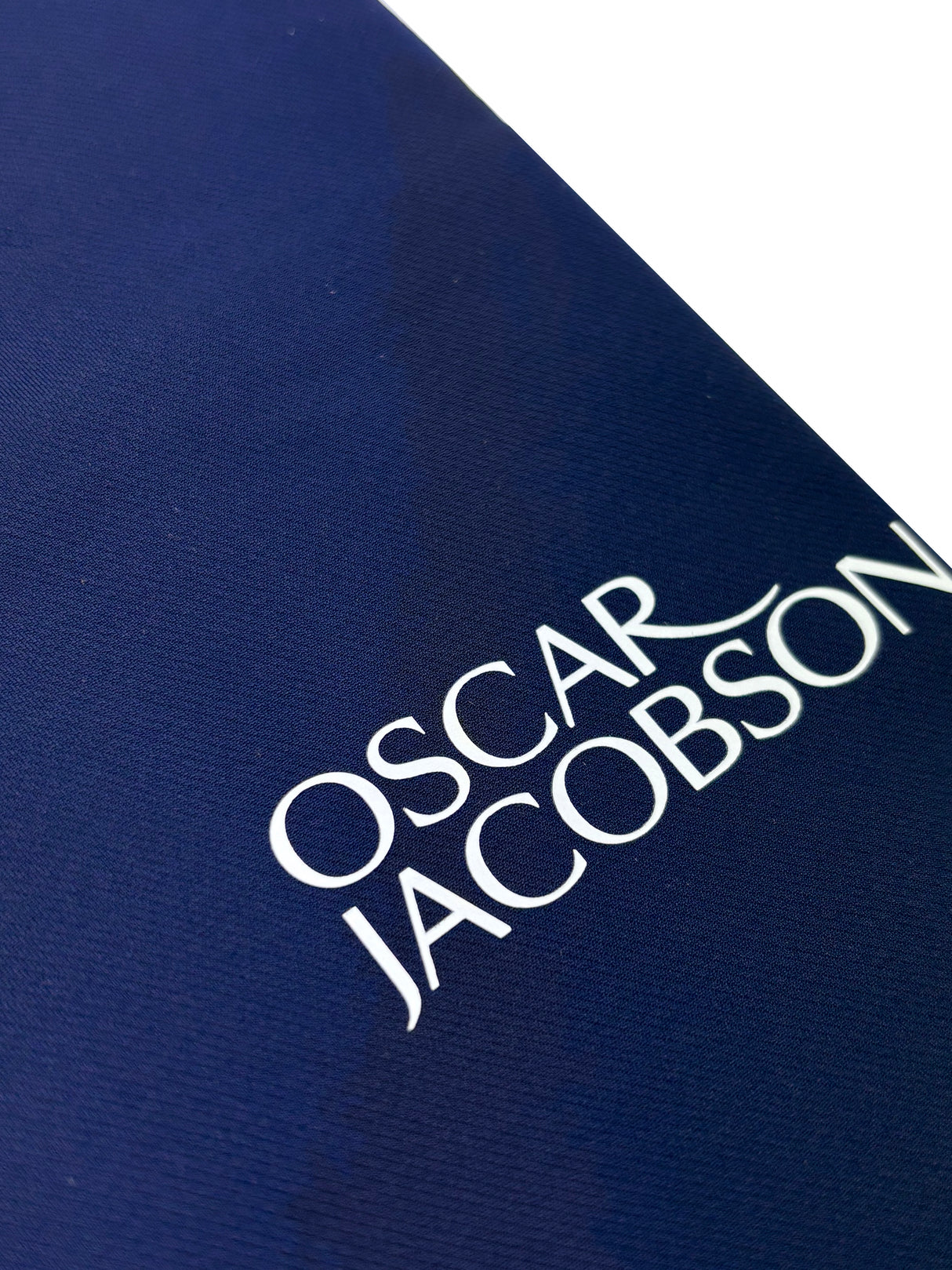 Oscar Jacobson Camber Tech Golf 1/4 Zip Pullover Mid Layer - Navy
