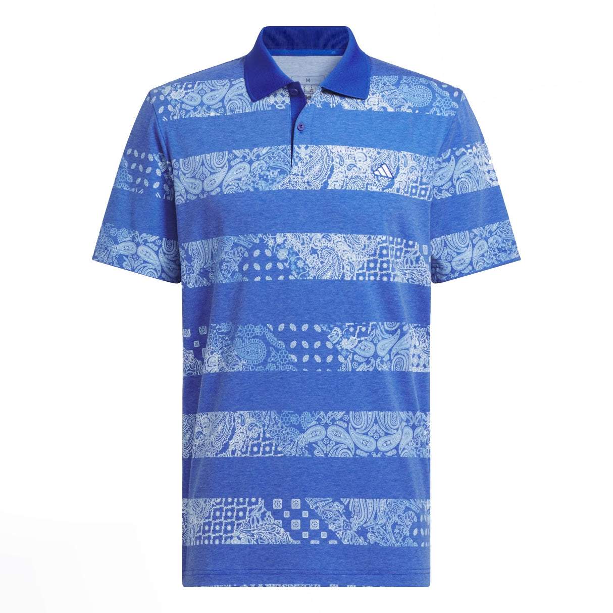 Adidas Go-To Printed Polo Shirt - Royal Blue