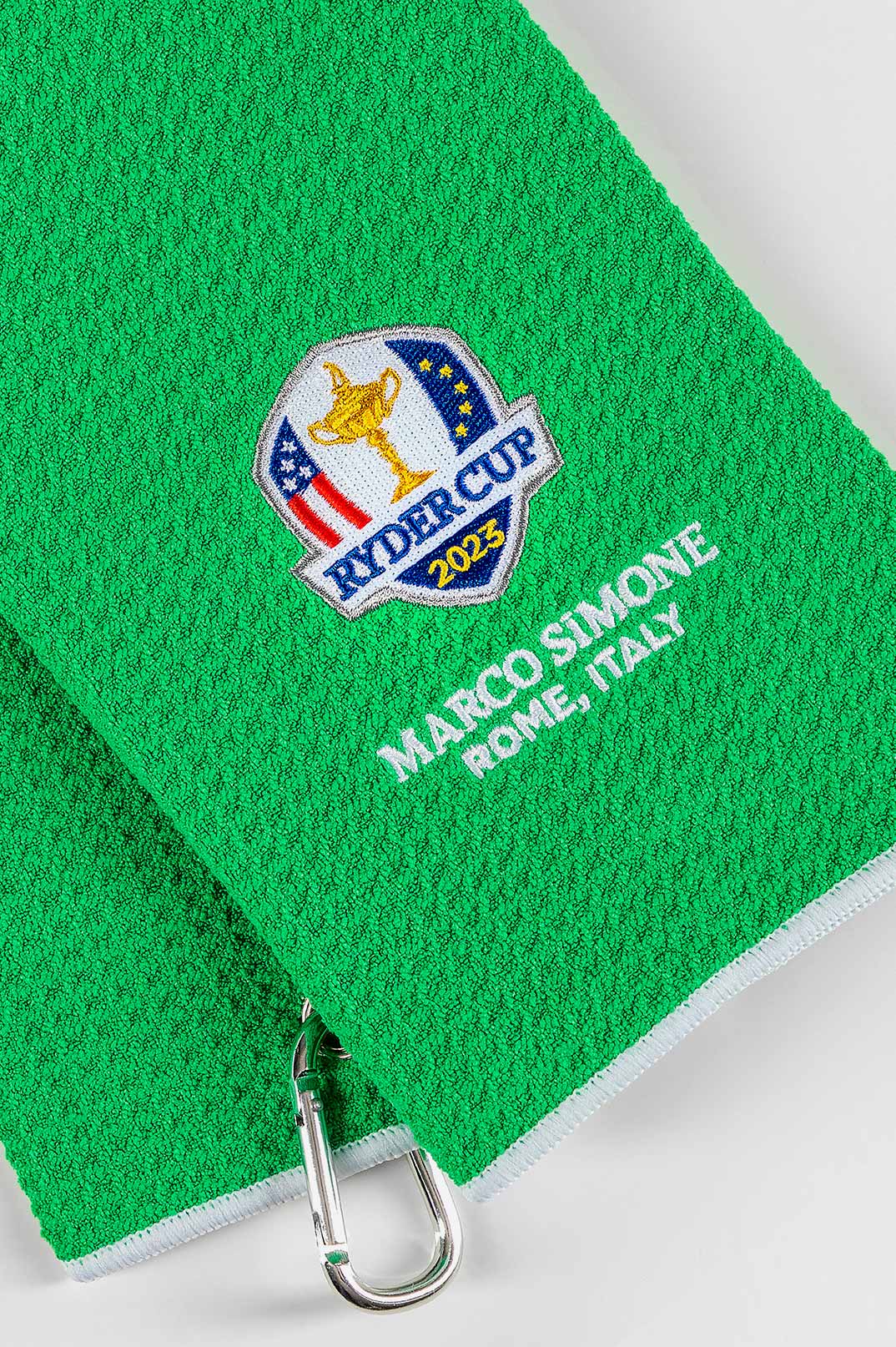2023 Ryder Cup Microfibre Tri Fold Golf Towel - Green