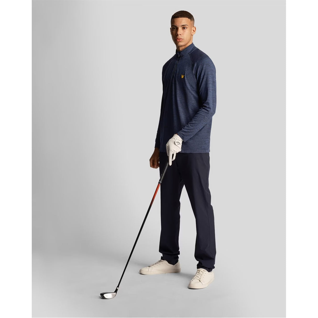Lyle & Scott Golf Seamless 1/4 Zip Golf Midlayer