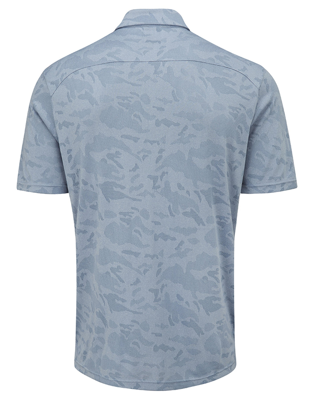 Oscar Jacobson Fairmile Tour Tech Vent Camo Golf Polo Shirt - Nautical