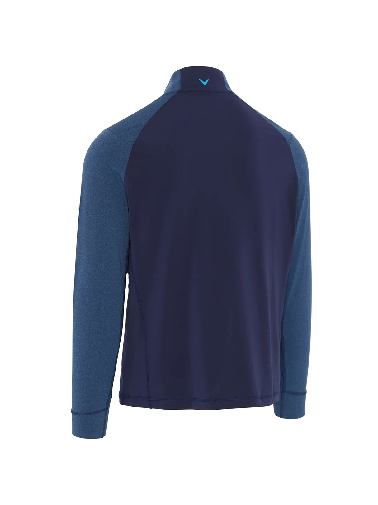 Callaway Golf Aquapel Mixed Media 1/4 Zip Pullover - Navy