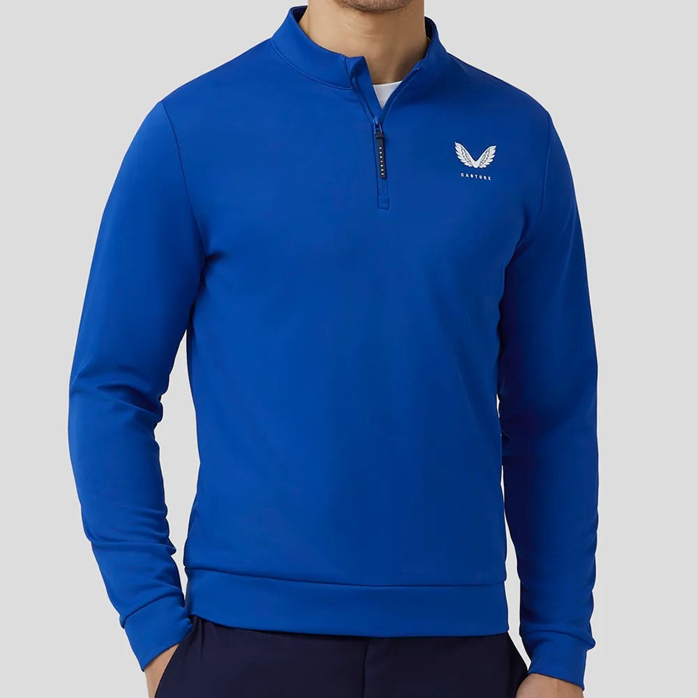 Castore Golf Classic 1/4 Zip Pullover - Royal Blue