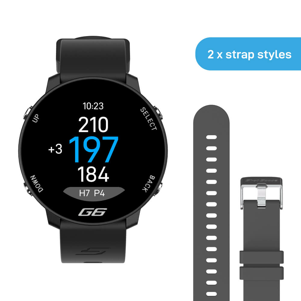 2026 Shot Scope G6 GPS Golf Watch - Full Hole Maps