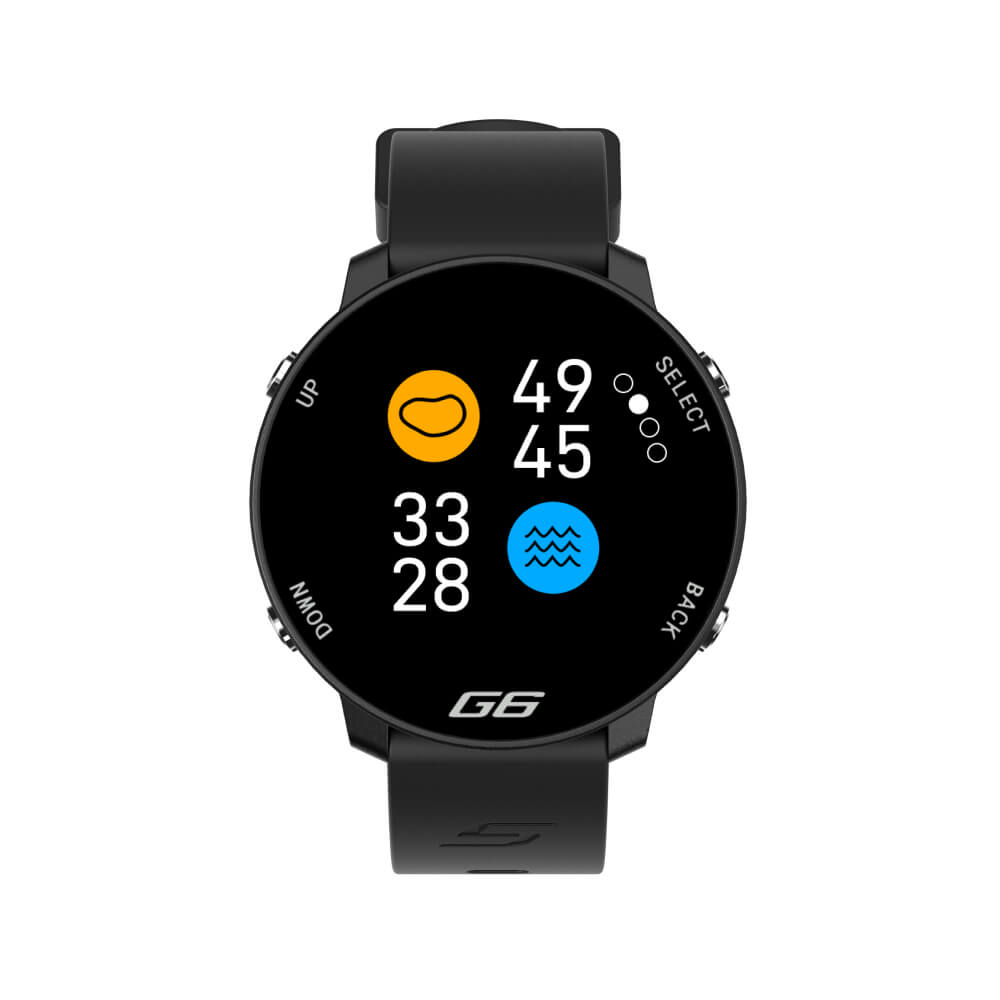 2025 Shot Scope G6 GPS Golf Watch - Full Hole Maps