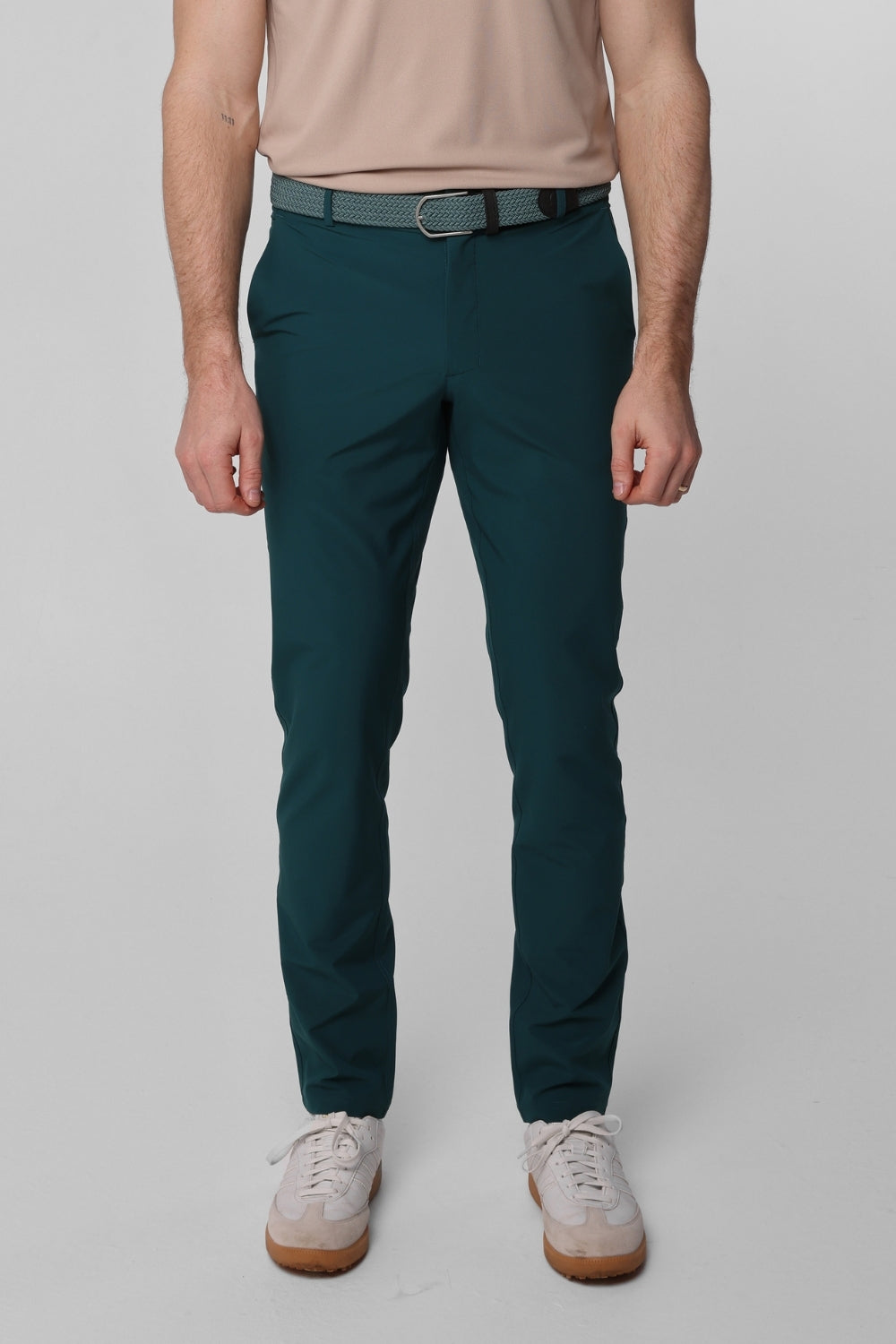 Reflo Sindra 2.0 Performance Stretch Tapered Golf Trousers - Warm Green
