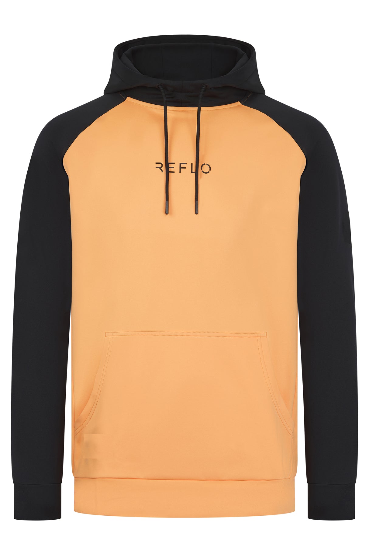Reflo Sweeper Recycled Performance Golf Hoodie - Coral / Black