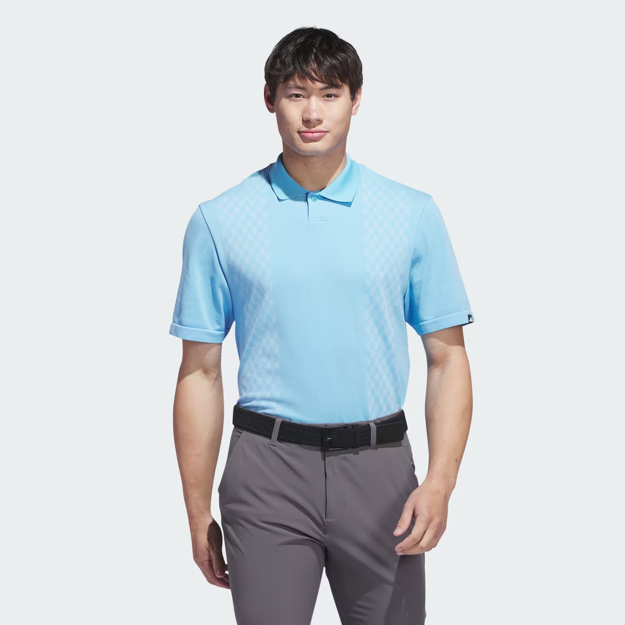 Adidas Ultimate 365 Tour Primeknit Premium Polo Shirt - Semi Blue Burst