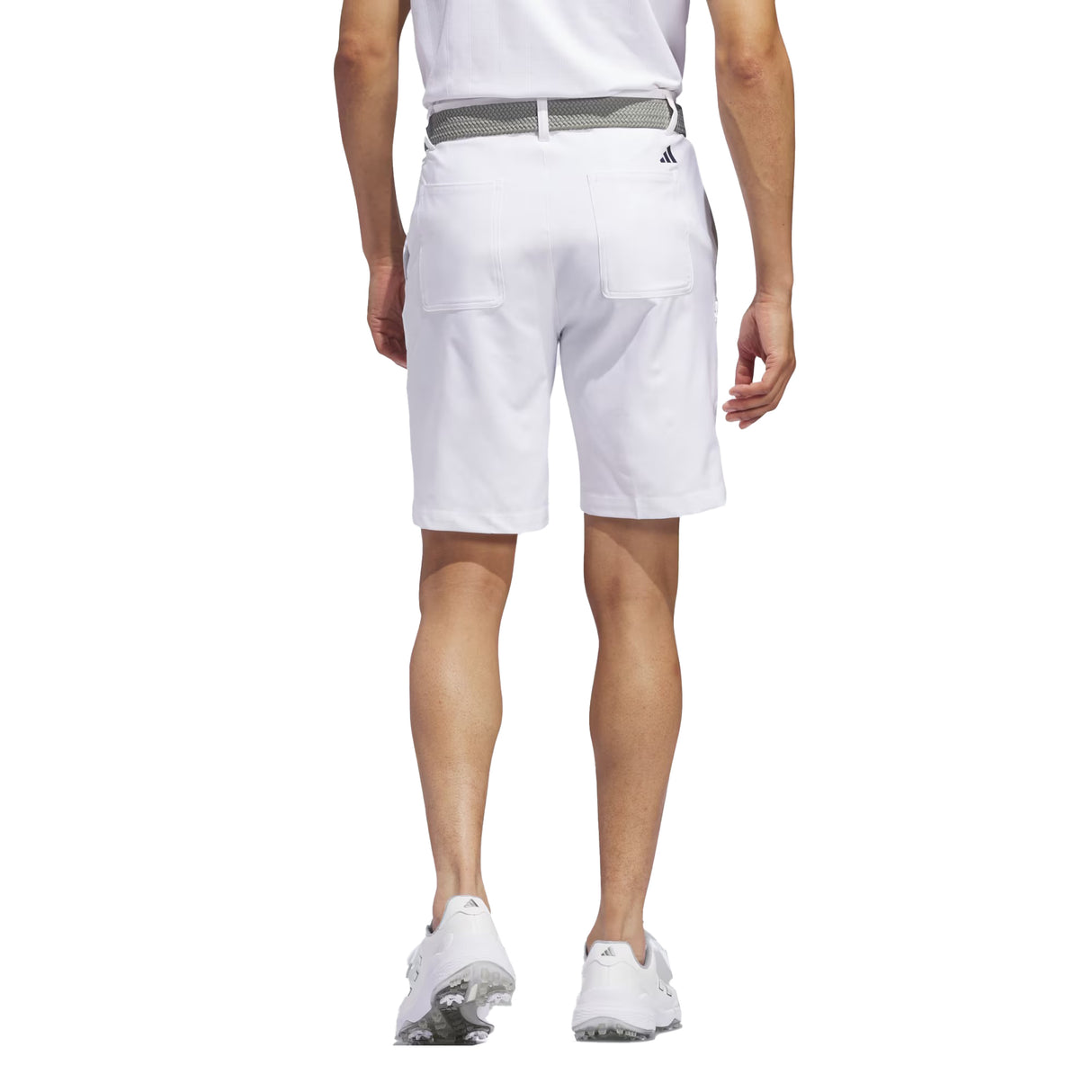 Adidas Utility Golf Shorts - 9" Inseam - White