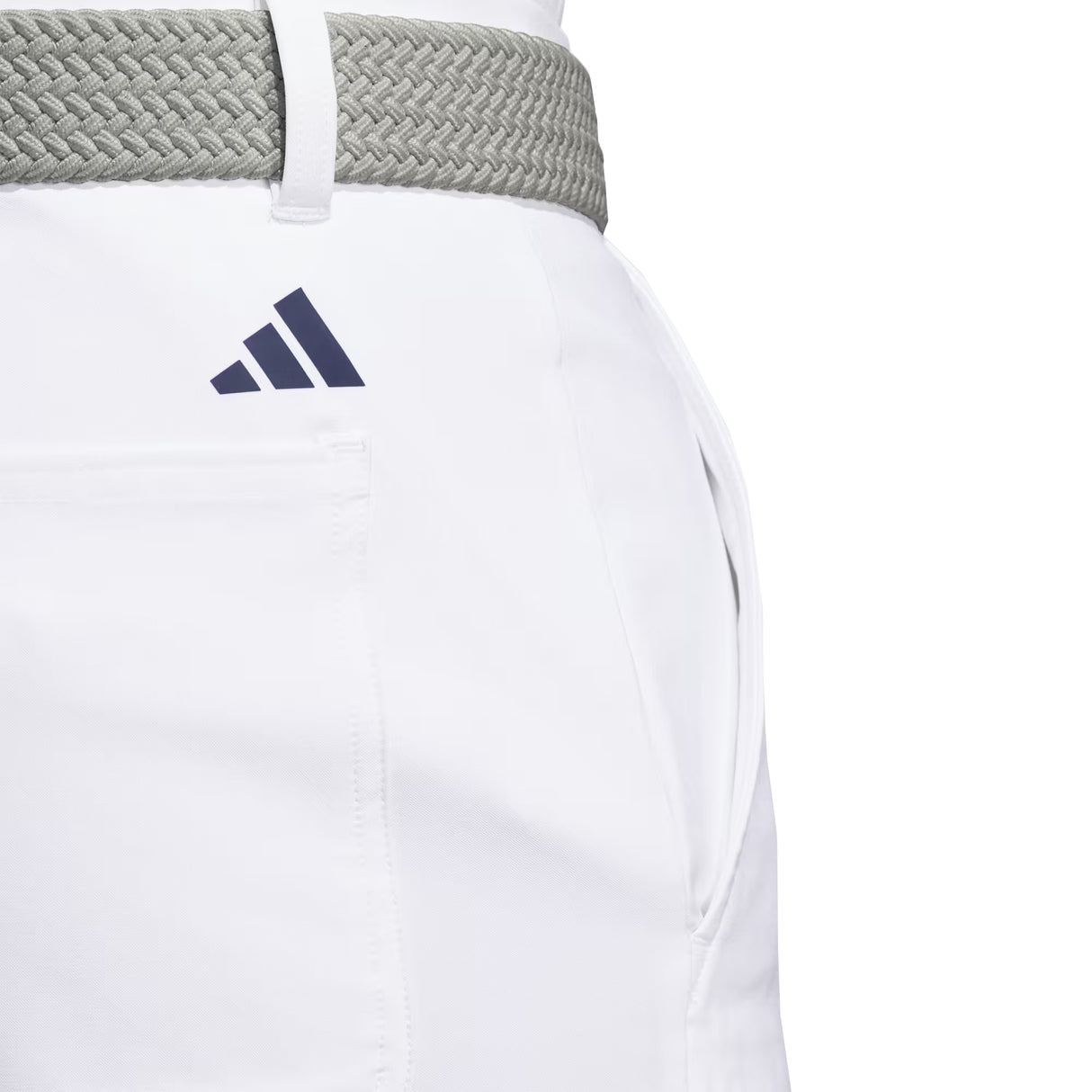 Adidas Utility Golf Shorts - 9" Inseam - White
