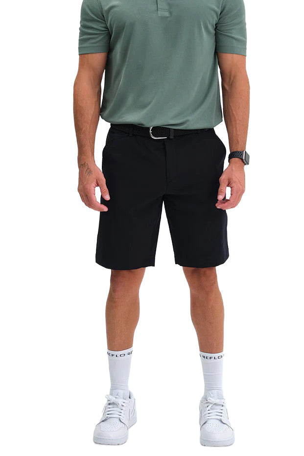 Reflo Golf Icarian Performance Golf Shorts - Black
