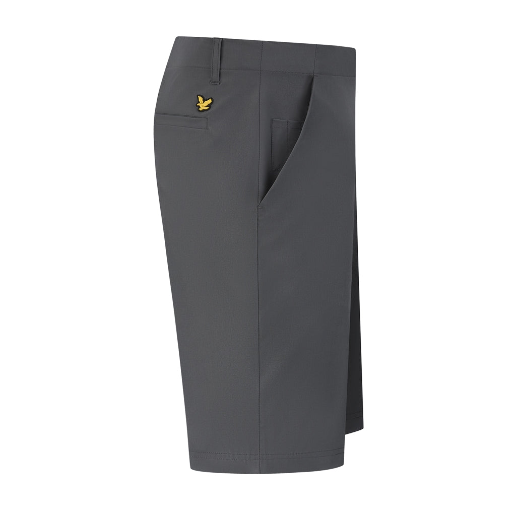 Lyle & Scott 5 Pocket Premium Tech Golf Shorts - Granite Grey