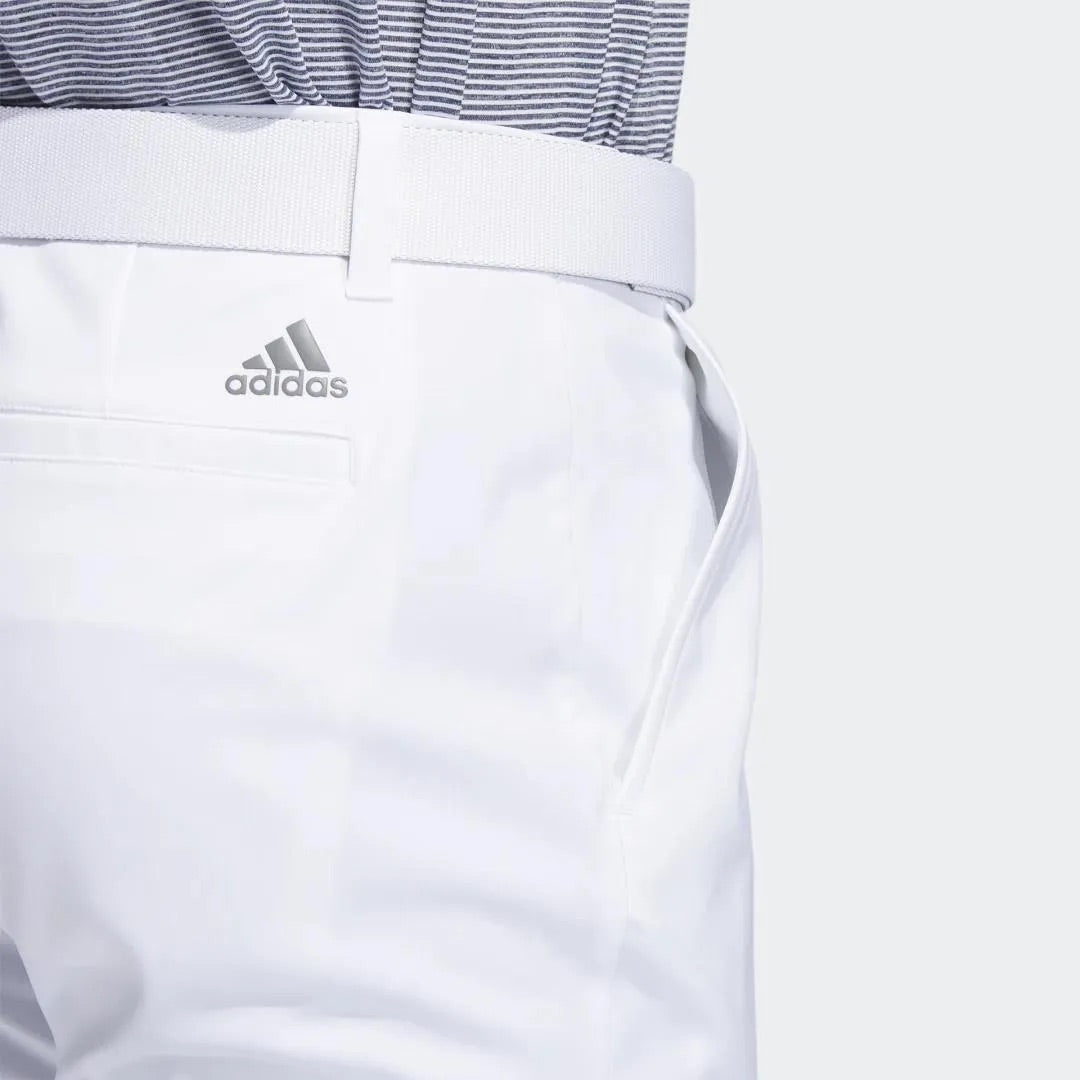 Adidas Golf Ultimate 365 Tapered Golf Trousers - White