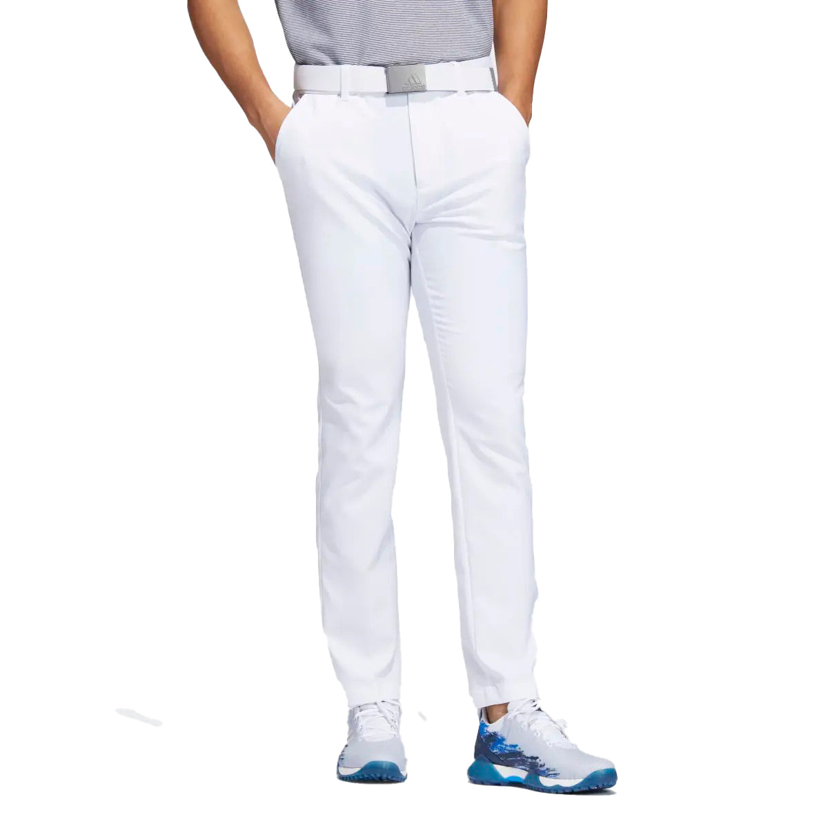 Adidas Golf Ultimate 365 Tapered Golf Trousers - White