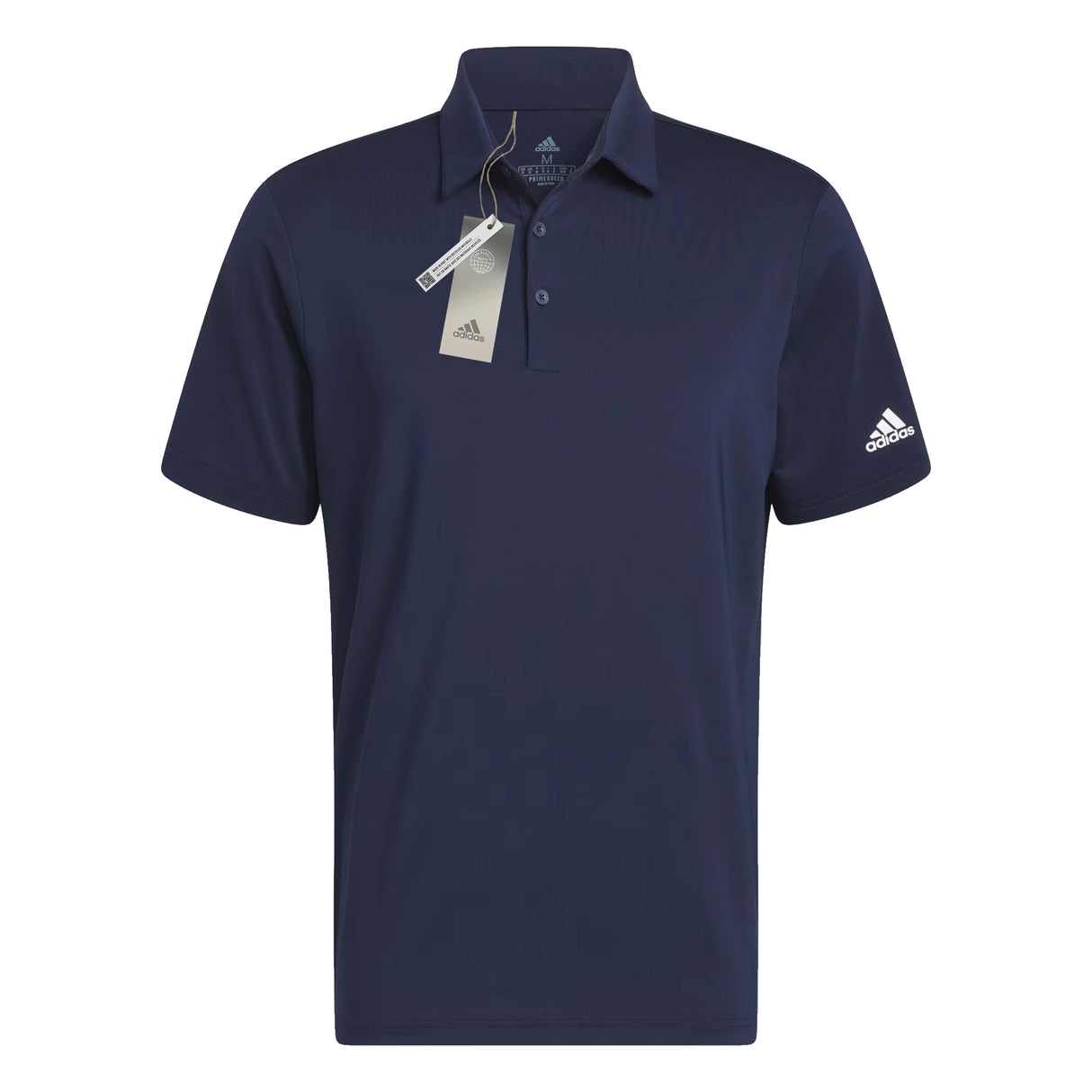 Adidas Ultimate 365 Solid Left Sleeve Logo Polo Shirt - Navy