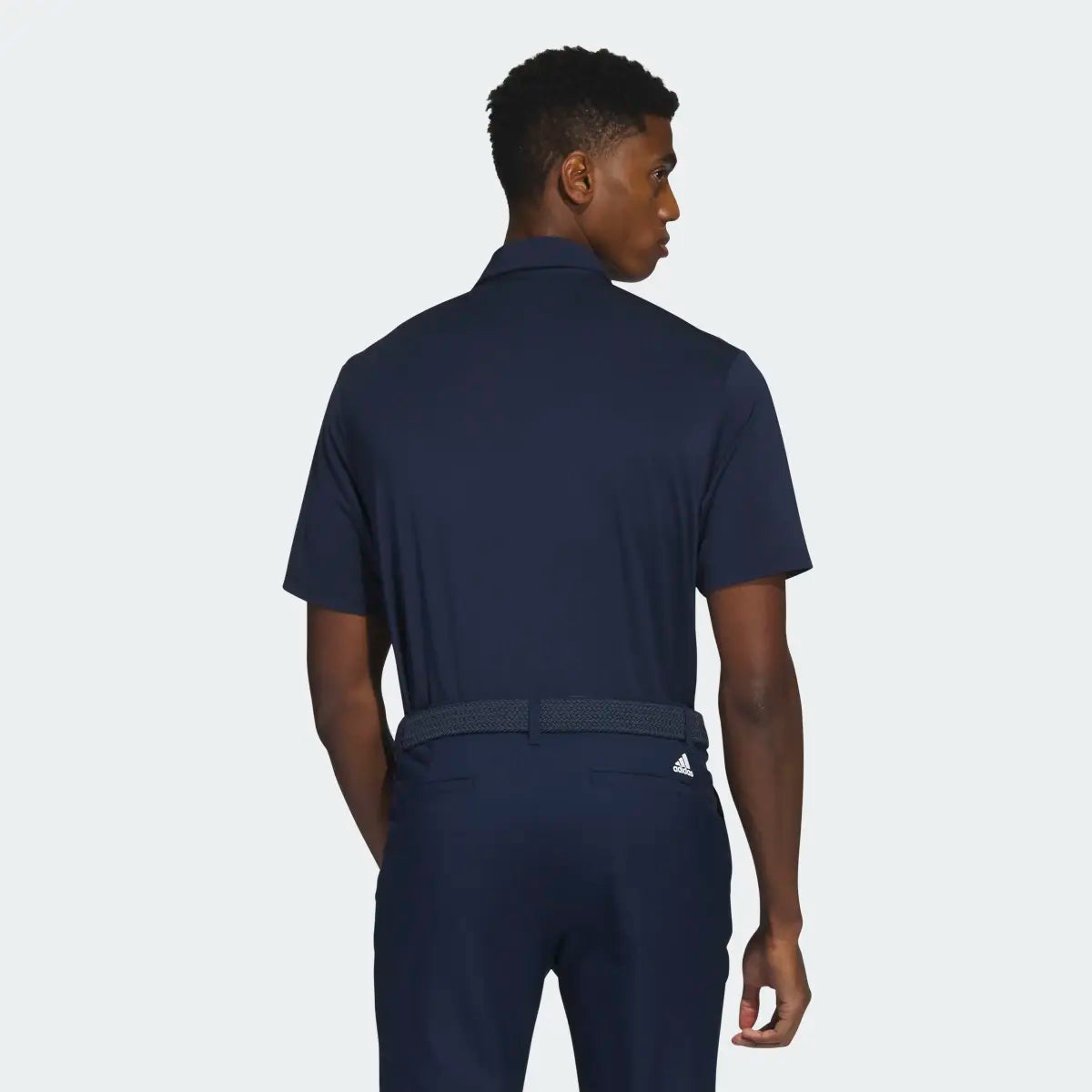 Adidas Ultimate 365 Solid Left Sleeve Logo Polo Shirt - Navy